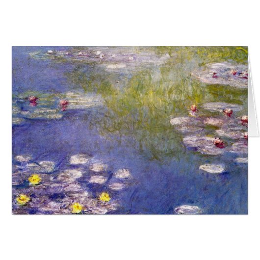 Nympheas at Giverny Cards (Front Horizontal)
