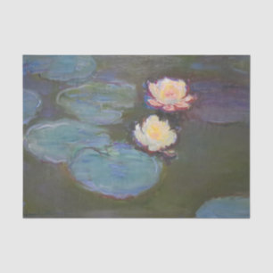 Nympheas Water Lilies by Claude Monet Tissue Paper