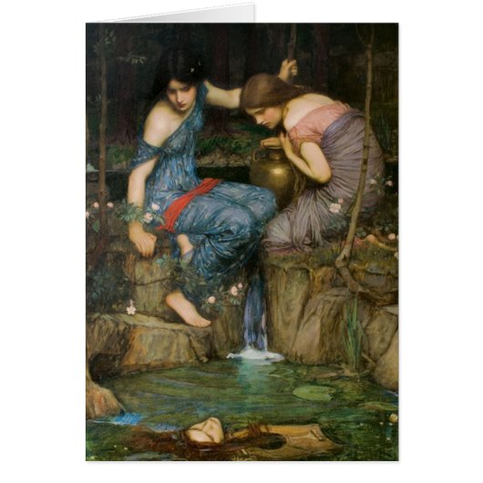 Nymphs Finding the Head of Orpheus Cards (Front)