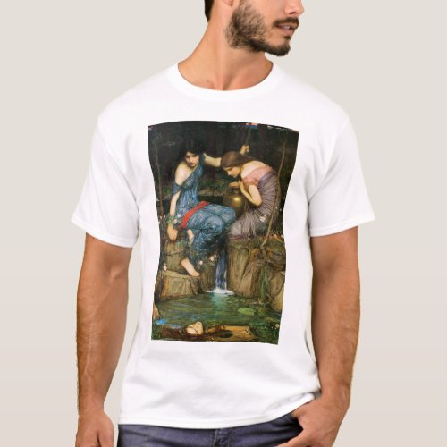 Nymphs Finding The Head of Orpheus T_shirt