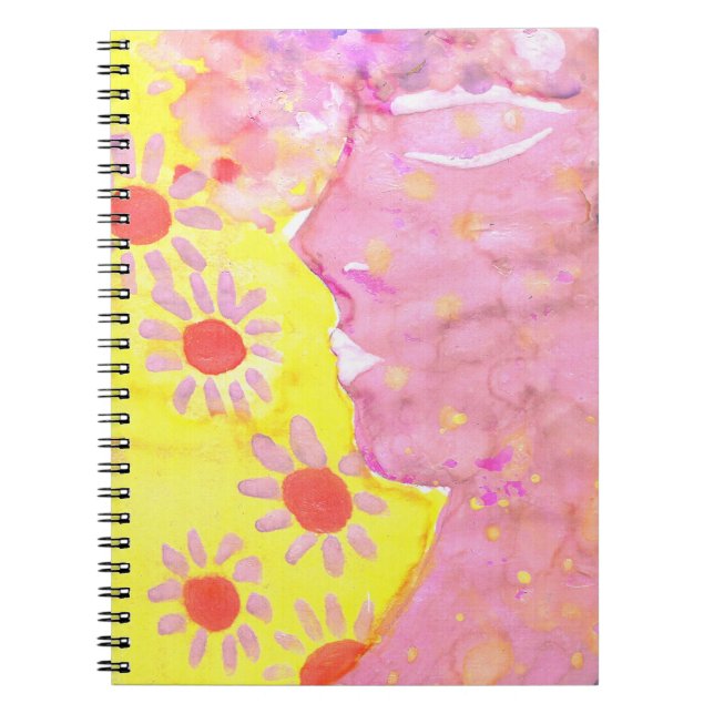 Nymphs Folk Art by AnyaC Notebook (Front)