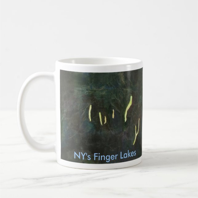 NY's Finger Lakes Coffee Mug (Left)