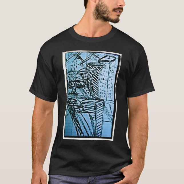 nyse sketch 2 T-Shirt (Front)