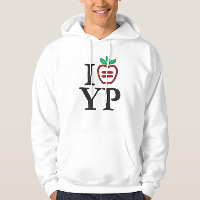 NYULYP Logo Basic Hooded Sweatshirt (Front)
