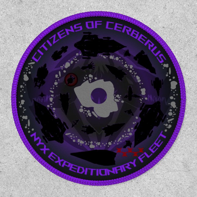 Nyx Expeditionary Fleet Jump Patch (Front)