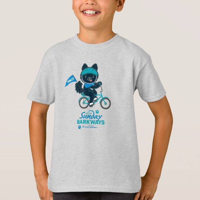 Nyx Sunday Barkways kids tee (Front)