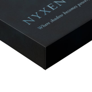 Nyxen Noctara™ Lunar Sigil Canvas – Gothic Fantasy
