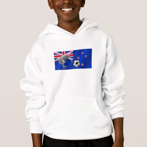 NZ all whites Kiwi soccer football fans gifts Hoodie