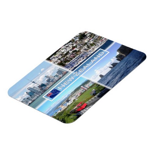 NZ Auckland Skyline _ Wellington panorama _ Magnet