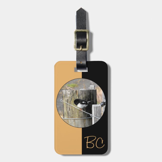 NZ Bird Luggage Tag (Front Vertical)