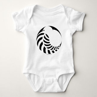 NZ Kiwi / Silver Fern Baby Bodysuit