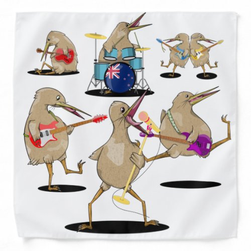 NZ Music Kiwi Band Bandana