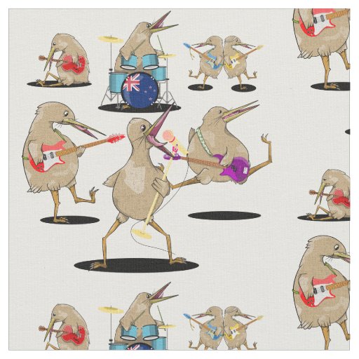 NZ Music Kiwi Band Fabric