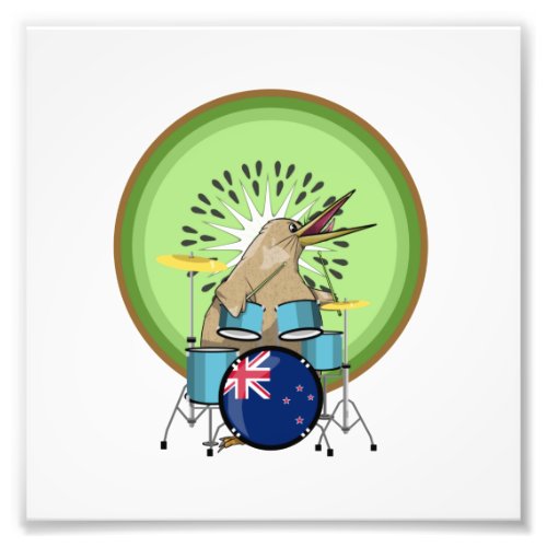 NZ music Kiwi drumming Photo Print