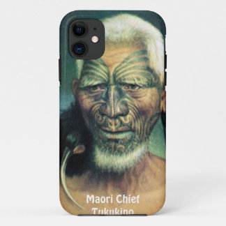 NZ New Zealand Maori Chieftain Art iPhone 5 Case