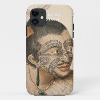 NZ New Zealand Maori Chieftain Art iPhone 5 Case