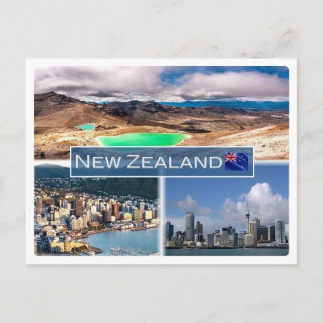 NZ New Zealand - Postcard (Front)