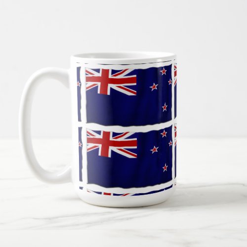 NZ Patriotic Flag of New Zealand for Kiwis Coffee Mug