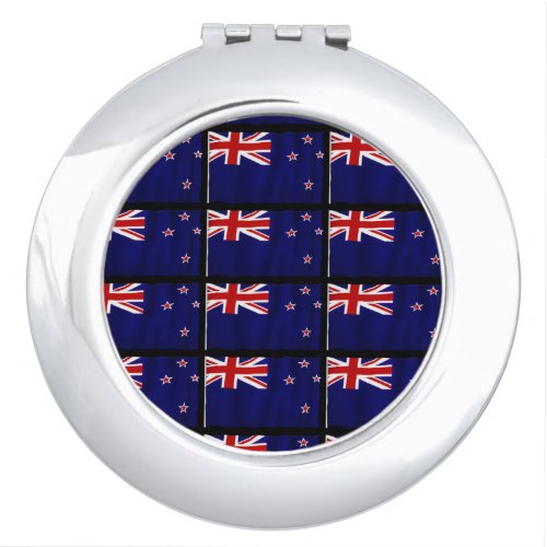 NZ Patriotic Flag of New Zealand for Kiwis Compact Mirror