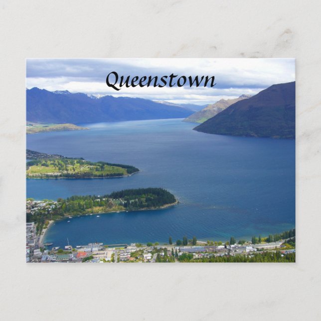 nz queenstown postcard (Front)