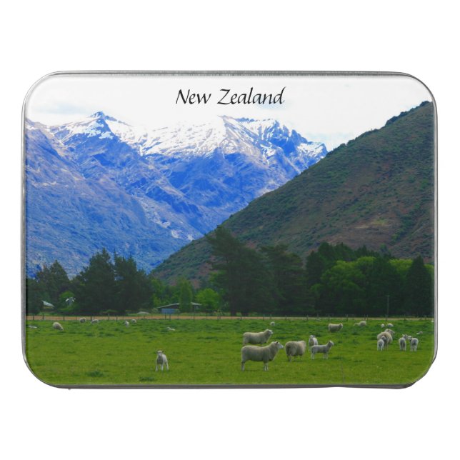 nz sheepscape jigsaw puzzle (Case Horizontal)