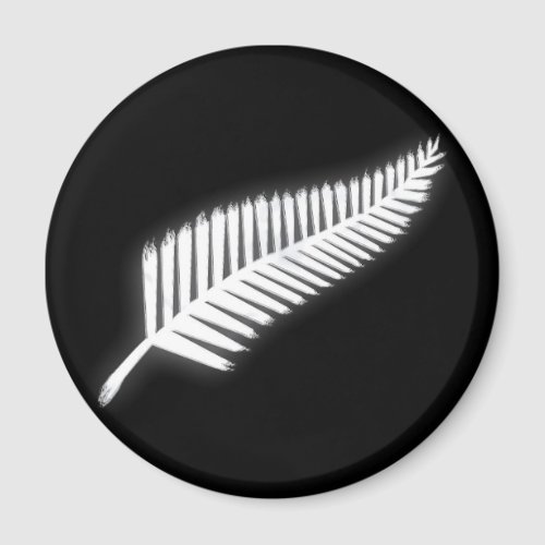 NZ Silver Fern National Emblem Patriotic Magnet