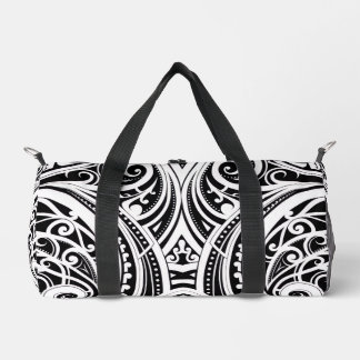 NZKULTURE unique Māori design Duffle Bag