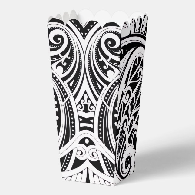 NZKULTURE unique Māori design  Favor Boxes (Front)