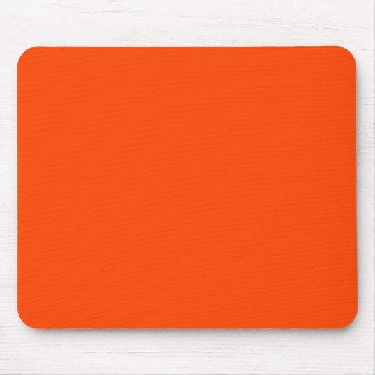 O02 Orange Color Mouse Pad