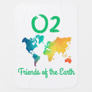 O2 – Friends of the Earth Baby Blanket