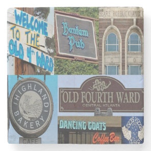 O4W, Old Fourth Ward, Old Fourth Ward Atlanta, O4W Stone Coaster