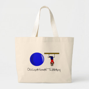 O and T Large Tote Bag