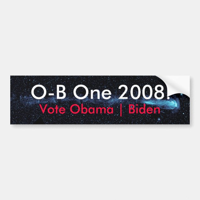 O-B One 2008 Starmap Bumper Sticker (Front)