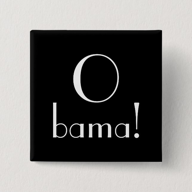 O bama! Button (Front)