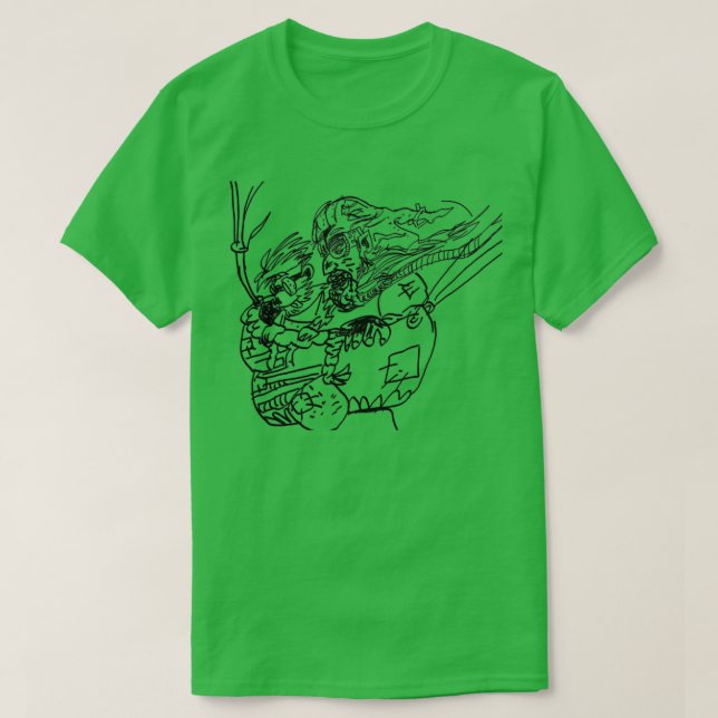 o bearded one off on another adventure 1 T-Shirt (Design Front)