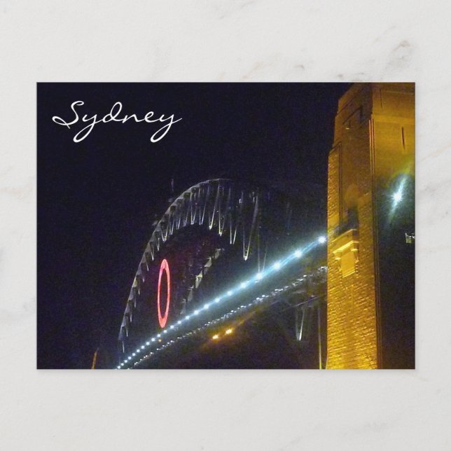 o bridge sydney postcard (Front)