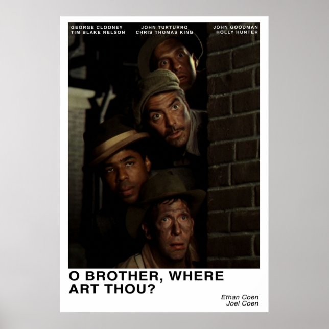 O Brother Where Art Thou Poster (Front)