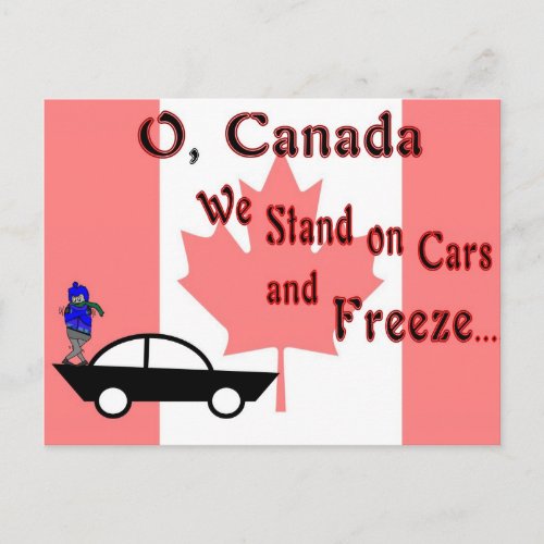 O Canada Postcard