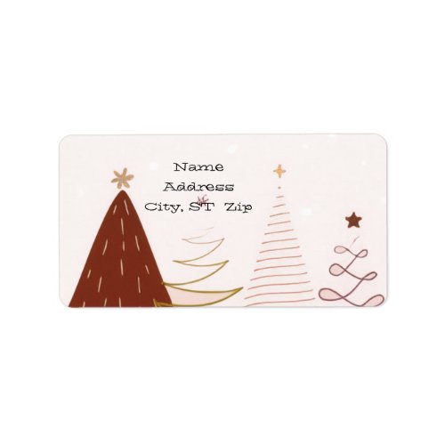 O’Christmas Tree Address Labels