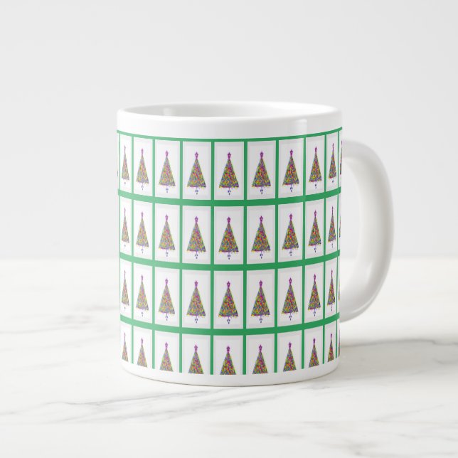O Christmas Tree Giant Coffee Mug (Front Right)