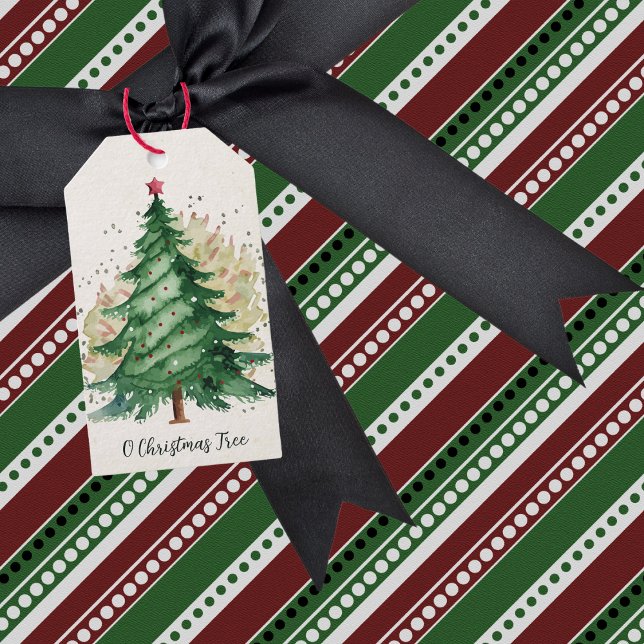 O Christmas Tree Vintage  Gift Tags (Creator Uploaded)