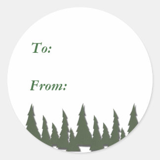 O Christmas Trees - Christmas GIft labels