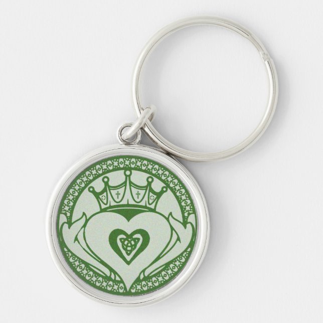 O' Claddagh Keychain (Front)