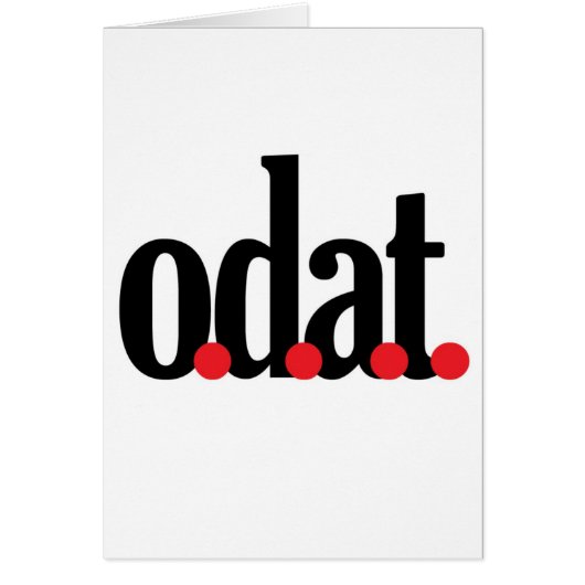o.d.a.t cards (Front)
