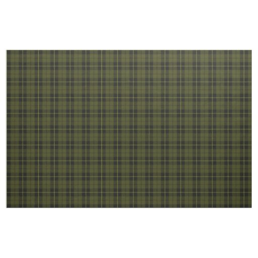 O.D. green with yellow stripe plaid fabrice print Fabric
