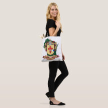 O"Donnell Family Crest_Wisconsin Tote Green