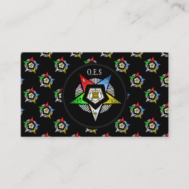 O.E.S~ BUSINESS CARD (Front)