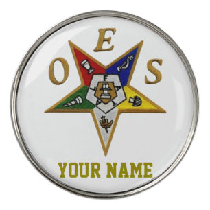 O.E.S. GOLF BALL MARKER