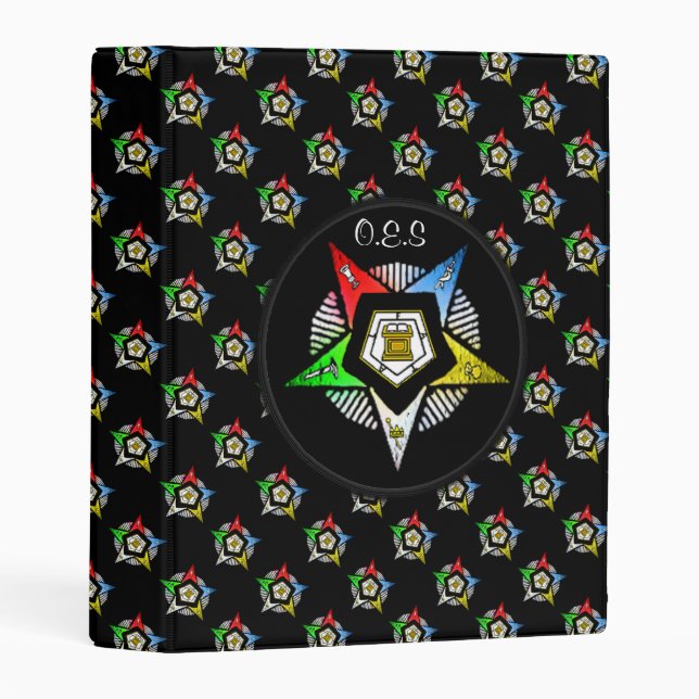 O.E.S~ MINI BINDER (Front/Spine)