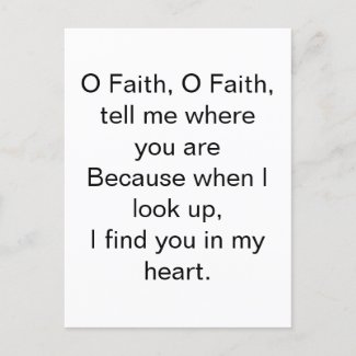O Faith Inspirational Quote